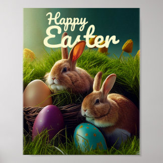 Póster Feliz Pascua