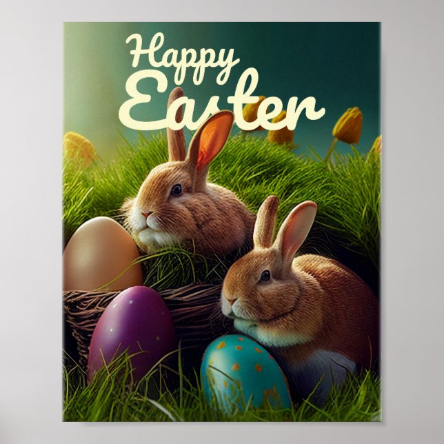 Póster Feliz Pascua (Frente)