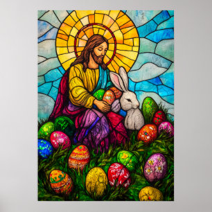 Póster Feliz Pascua Jesús