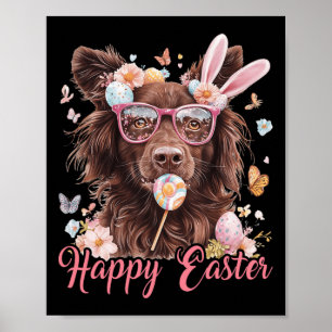 Póster Feliz Pascua Nueva Escocia, la recuperación de los