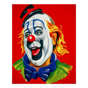 Póster Feliz payaso