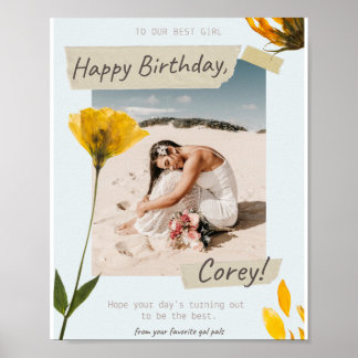 Póster Feliz poster de cumpleaños