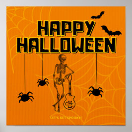 Póster Feliz Poster de Halloween
