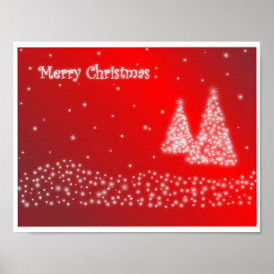 Póster Feliz Poster navideño
