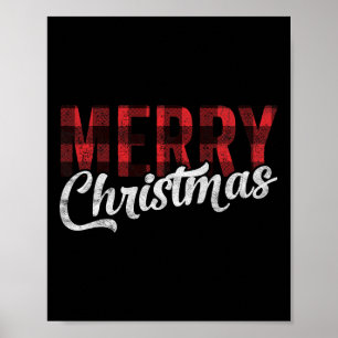 Póster Feliz Regalo de Navidad Familia Navidad Navidad Na