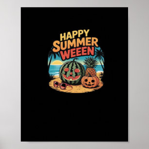 Póster Feliz verano clásico
