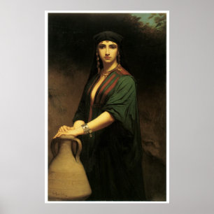 Póster Fellah de sexo femenino, Charles Landelle