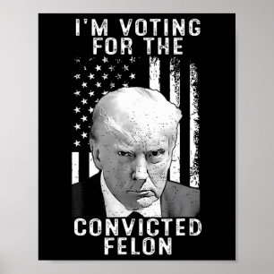 Póster Felon27 condenado en 2024