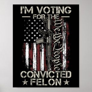 Póster Felon31 condenado en 2024