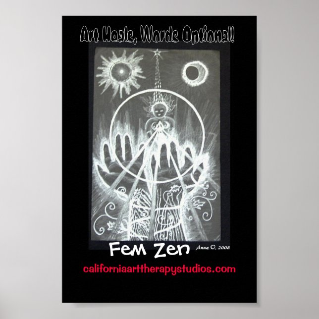 Póster Fem- Zen - poster (Frente)