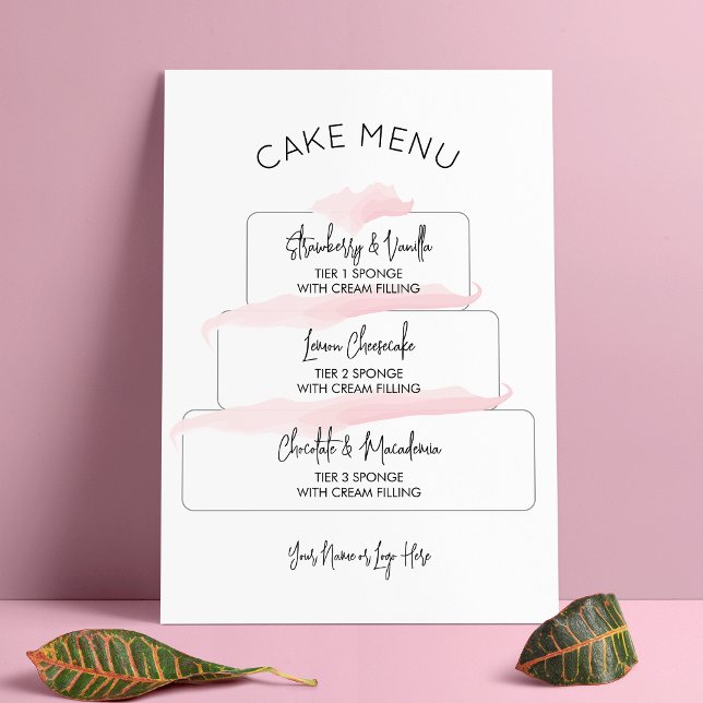 Póster Feminación Rubor Elegante Rosa Con Sabores De Past (Subido por el creador)