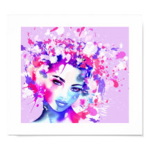 Femininidad vibrante | Obra maestra visual