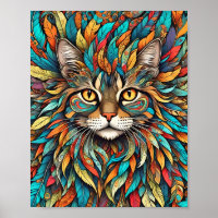 Feminios multicolores Cat 737