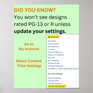 Póster feminista - ambientes en Zazzle - poster