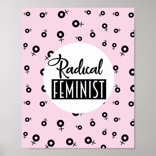 Póster Feminista radical (Frente)