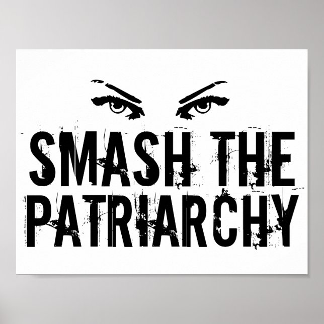 Póster Feminista Rompe la Patriarcado (Frente)