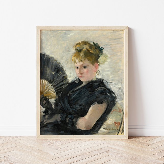 Póster Femme À L’éventail | Berthe Morisot (Subido por el creador)