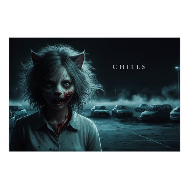 Poster Femme Chat 03 (Anverso)