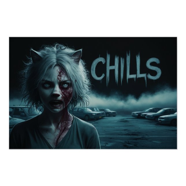 Poster Femme Chat 04 (Anverso)