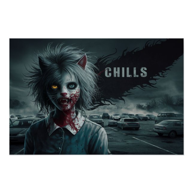 Poster Femme Chat 05 (Anverso)