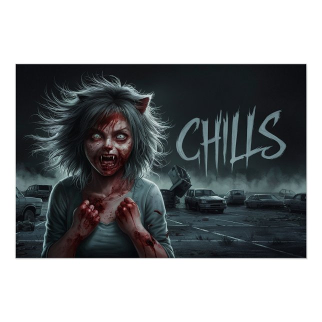 Poster Femme Chat 07 (Anverso)