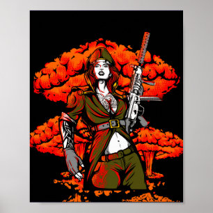 Póster Femme nuclear