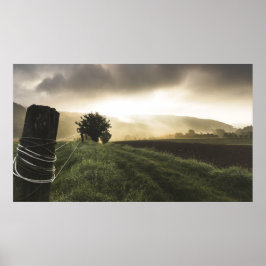 Póster Fence Post