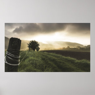 Póster Fence Post