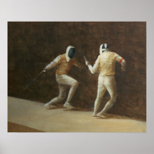 Póster Fencing