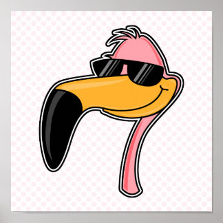Póster Fender Flamingo