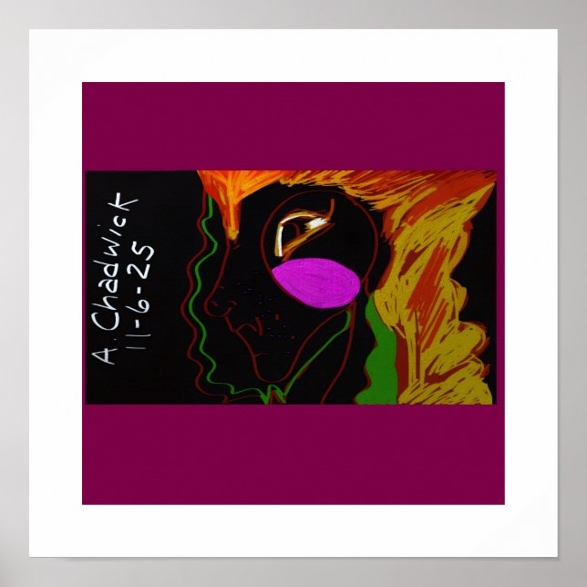 Póster Fénix Africano Ascendente (Frente)