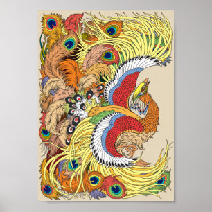 Póster Fénix chino