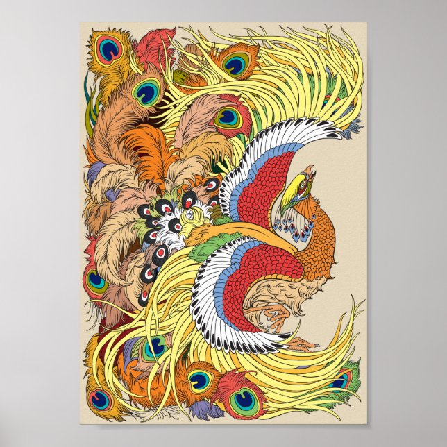 Póster Fénix de China (Frente)