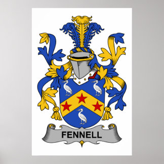 Póster Fennell Family Crest
