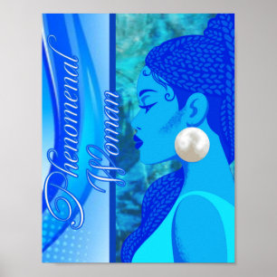 Póster Fenomenal mujer poster