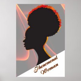 Póster Fenomenal mujer Poster