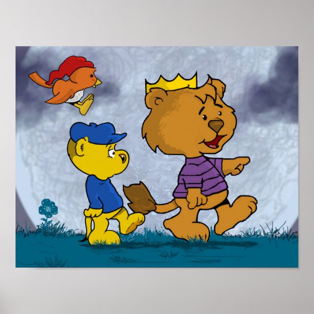 Póster Ferald, Birzy y Kingston (Frente)