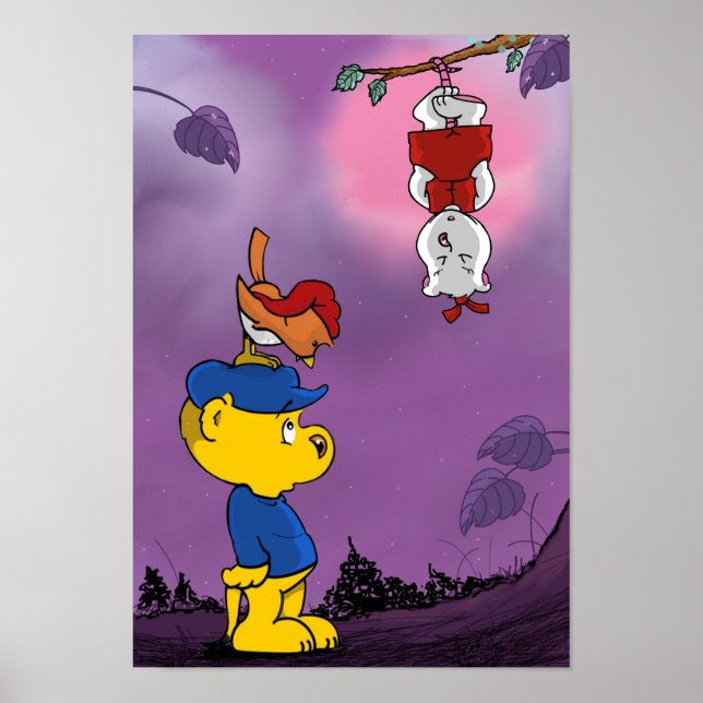 Póster Ferald, Birzy y Pozzum (Frente)