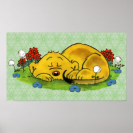 Póster Ferald Durmiendo Por El Poster De Los Girasoles