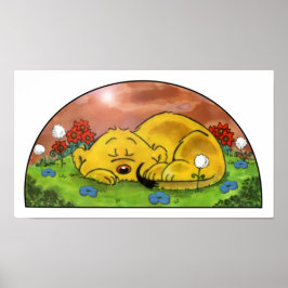 Póster Ferald Durmiendo Por El Poster De Los Girasoles
