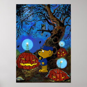 Póster Ferald y el Poster de las calabazas rotas