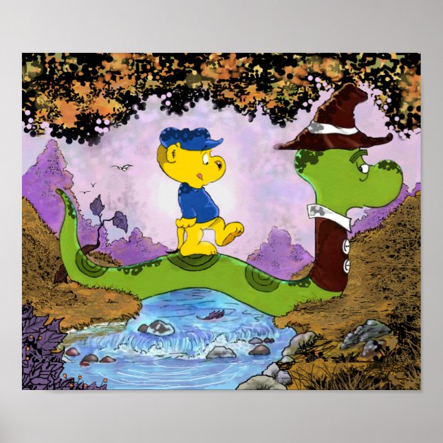 Póster Ferald y el Sr. Wiggly Poster (Frente)