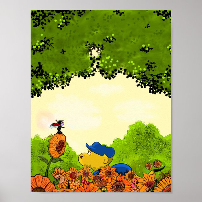 Póster Ferald y Mizz Ladybug (Frente)