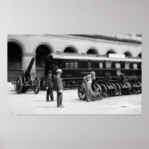 Póster Ferdinand Foch Railroad Car - Armisticio de la Pri