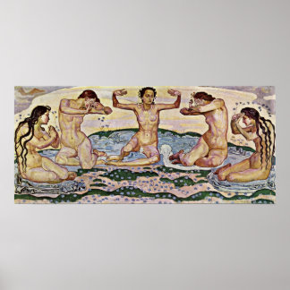 Póster Ferdinand Hodler - El día