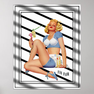 Póster Feria de fans por Enoch Bolles