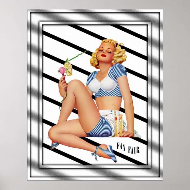 Póster Feria de fans por Enoch Bolles (Frente)