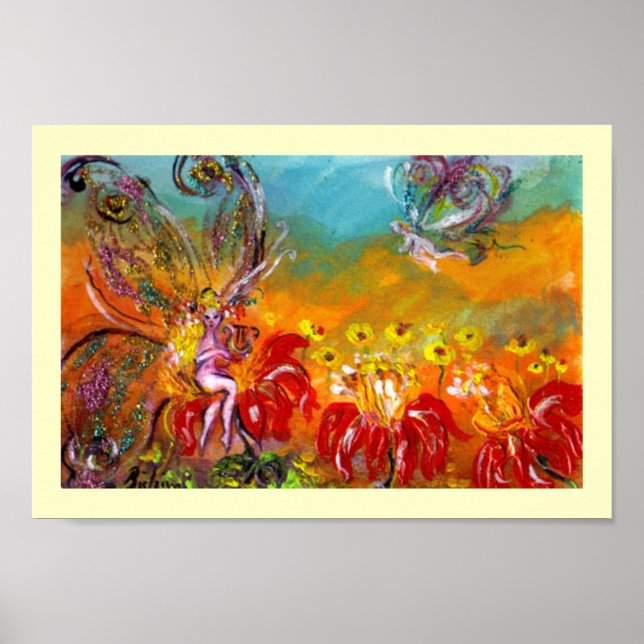 PÓSTER FERIA DE LAS FLORES ROJAS (Frente)