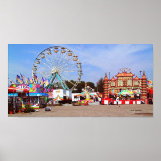 Póster Feria del Condado de Warren A&L Midway