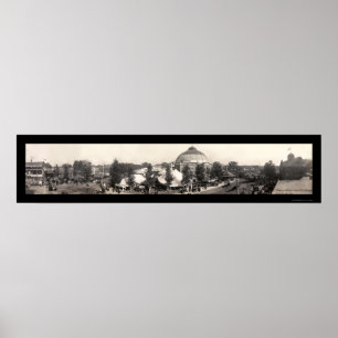 Póster Feria Estatal de Illinois Foto 1909